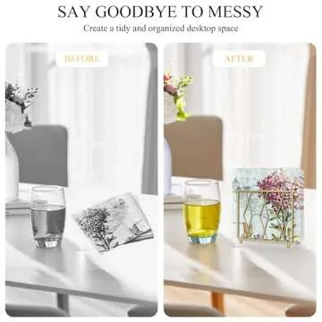 LWSFF Napkin Holder for Table, Modern Metal Napkin Holders for Paper Napkins & Kitchen Dining & Countertops, Cocktail Upright Napkin Holder Dispenser Suitable for All Room Decors (Small, Gold)