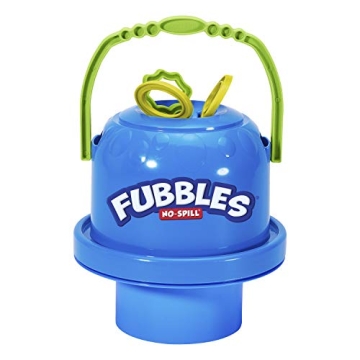 No-Spill Fubbles Big Bubble Bucket for Kids Outdoor Fun