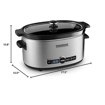 Ultimate KitchenAid 6-Qt Slow Cooker with Simple Controls