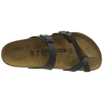 Birkenstock Women's Mayari Sandal,Black Birko-flor,36 EU/5-5.5 M US