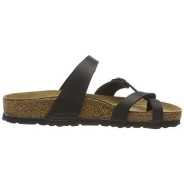 Birkenstock Women's Mayari Sandal,Black Birko-flor,36 EU/5-5.5 M US