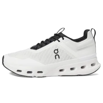 On Women's Cloudnova X Sneakers, White/Black, 6 Medium US