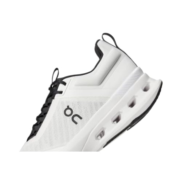 On Women's Cloudnova X Sneakers, White/Black, 6 Medium US