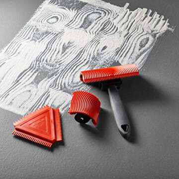 Amazon Basics Wood Graining Set for Stunning Finishes