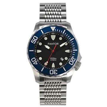 Pantor Seahorse Dive Watch - 1000m Automatic Diver for Men