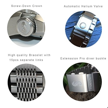 Pantor Seahorse Dive Watch 1000m for Adventurers