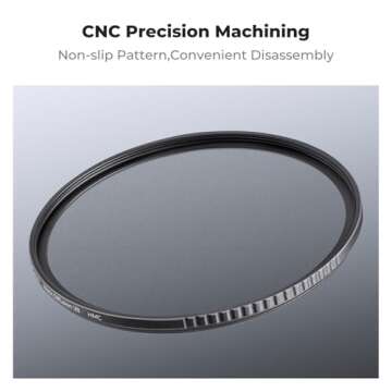 K&F Concept 67mm Black Diffusion Filter for Cinematic Imaging