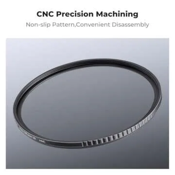 K&F Concept 67mm Black Diffusion Filter for Cinematic Imaging