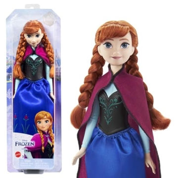 Mattel Disney Frozen Anna Fashion Doll & Accessories - Inspired by the Movie