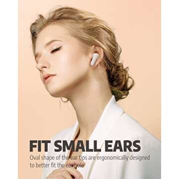 AIHOOR Earbuds with Extra Bass and 30hr Battery Life