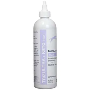 Dechra TrizULTRA + Keto Flush - Ear Cleanser for Dogs, Cats & Horses (12oz)