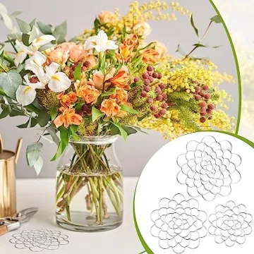 Elegant Hotop Flower Arrangement Holders Set for Vases