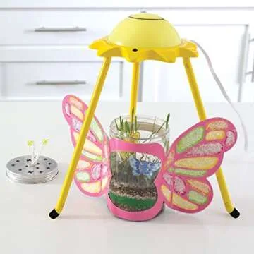 Sparkle N' Grow Butterfly Terrarium Kit for Kids