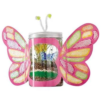 Sparkle N' Grow Butterfly Terrarium Kit for Kids