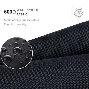 JiatuA Car Trunk Organizer, Car Organizers and Storage Collapsible Multi Compartment Container Box, Adjustable Car Accessories for SUV Sedan Truck, Standard Size, Black