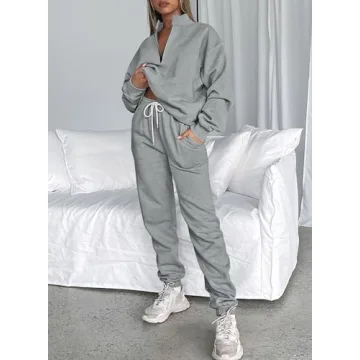 Aleumdr Cozy 2 Piece Women’s Jogging Sweatsuit Set