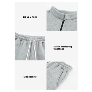 Aleumdr Cozy 2 Piece Women’s Jogging Sweatsuit Set
