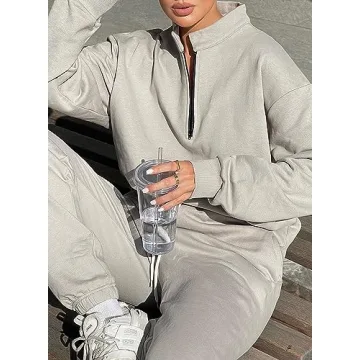 Aleumdr Cozy 2 Piece Women’s Jogging Sweatsuit Set