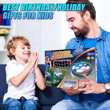 Hover Soccer Ball for Indoor Fun - Toy for Kids