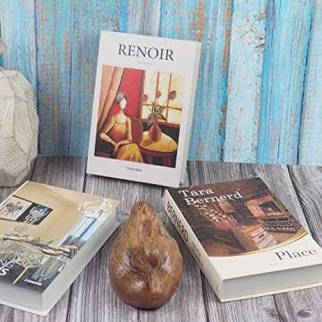 Hymmah Duck Home Decor Statue Rustic Home Decorations for Living Room, Boho Sculpture Resin Animal Collectible Figurines for Indoor Decor