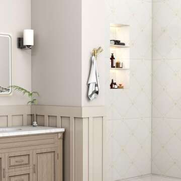 Angle Simple Towel Hook Brushed Gold, Metal Folding Swivel Towel Holder, Bathroom Robe Clothes Coat ...