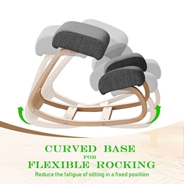 Ergonomic Kneeling Chair for Better Posture and Comfort