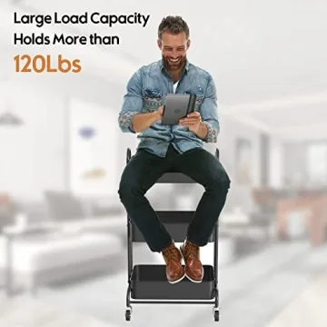 Heavy Duty Utility Rolling Cart with Lockable Wheels | Ceayell