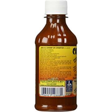 Cajun Power Sauce (Garlic Sauce, Original Recipe) 8 oz