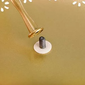 Hedume Set of 10 Cake Stand, Metal Cupcake Stand Set with Multiple Combination Styles, Dessert Plate Cake Serving Tray Candy Fruit Display Tower for Wedding, Birthday Party, Baby Shower, Anniversary