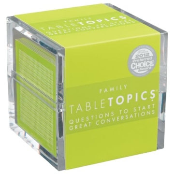 TableTopics Family Conversation Starter Cards for All Ages