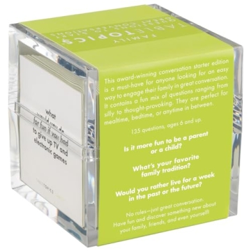 TableTopics Family Conversation Starter Cards for All Ages
