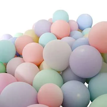 100pcs Macaron Pastel Latex Balloons for All Celebrations