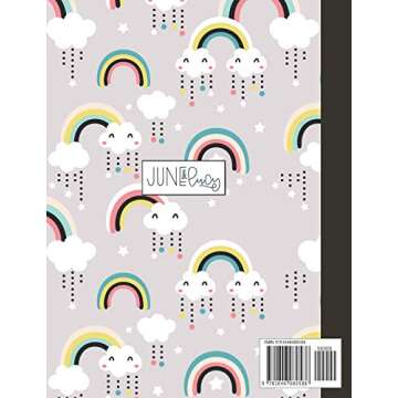 Primary Composition Notebook: Kindergarten 1st & 2nd Grade Primary Journal for Boys & Girls: Cute Ra...