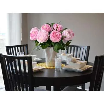 Elegant YalzoneMet 3.5'' Big Bloom Artificial Roses