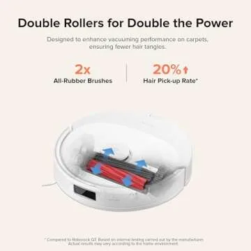 Roborock Q8 Max+ Robot Vacuum and Mop for Effortless Cleaning