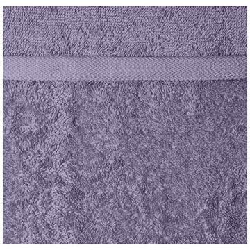 Amazon Basics Cotton Hand Towel - Lavender 24-Pack