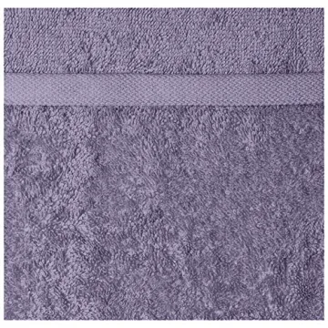 Amazon Basics Cotton Hand Towel - Lavender 24-Pack