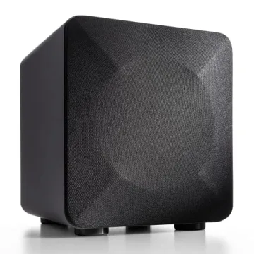 Audioengine S6 210W Mini Subwoofer - Compact, Powerful Bass for Desktops & Gaming