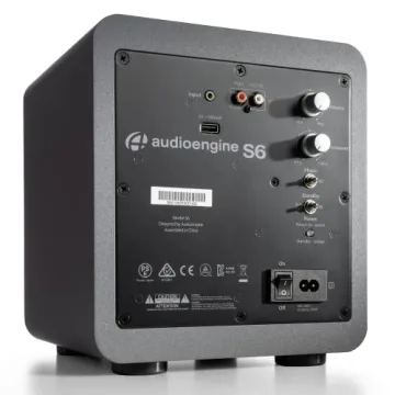 Audioengine S6 210W Mini Subwoofer Compact Powerful Bass