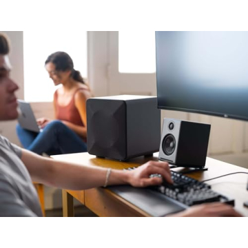 Audioengine S6 210W Mini Subwoofer Compact Powerful Bass