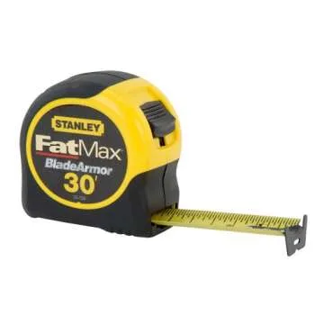 STANLEY FATMAX Tape Measure – Durable, Versatile & Accurate 30-Foot Tool