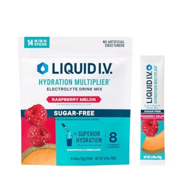 Liquid I.V. Sugar-Free Hydration Multiplier Raspberry Melon