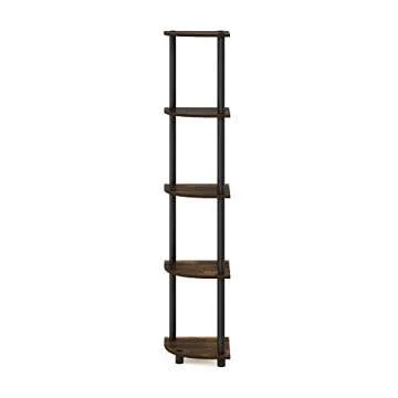Furinno Turn-N-Tube Corner Display Rack for Every Room