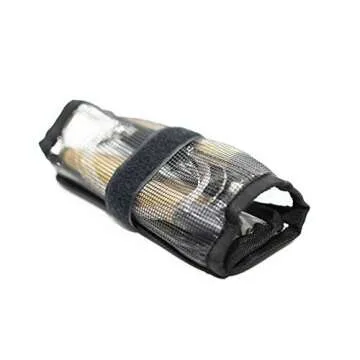 Set of 3 Cedar Plug trolling Fishing Lures 6 inch Natural Cedar Fully Rigged with 150 Lb Mono! Packaged in Black MESH Bag!