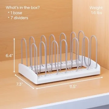 Adjustable Kitchen Rack for Organized Cooking Space
