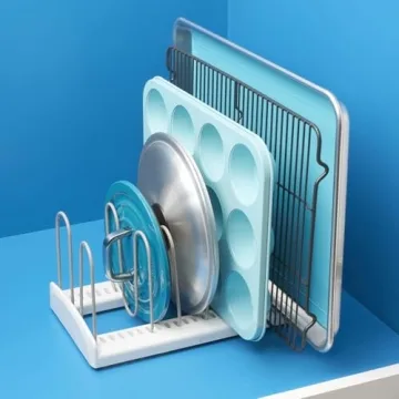 Adjustable Kitchen Rack for Organized Cooking Space