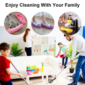 hanmir Mop Slippers - Soft Washable & Reusable For All Kids
