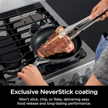 Ninja 10-Piece Non-Stick Cookware Set with NeverStick