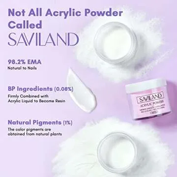 SAVILAND Acrylic Nail Kit with Nail Drill: Professional 0.5Oz Clear/White/Pink Acrylic Powder and Liquid Set with Nail Drill Acrylic Nail Brush, Nails Kit Acrylic Set for Beginners DIY & Nail Salon