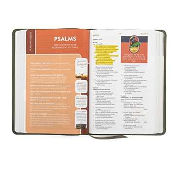 CSB Explorer Bible for Kids, Olive Compass LeatherTouch, Red Letter, Full-Color Design, Photos, Illustrations, Charts, Videos, Activities, Easy-to-Read Bible Serif Type